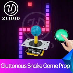 escape room Gluttonous Snake Game Prop use the rocker to control the snake to get enough food to unlock escape game ZUIDID