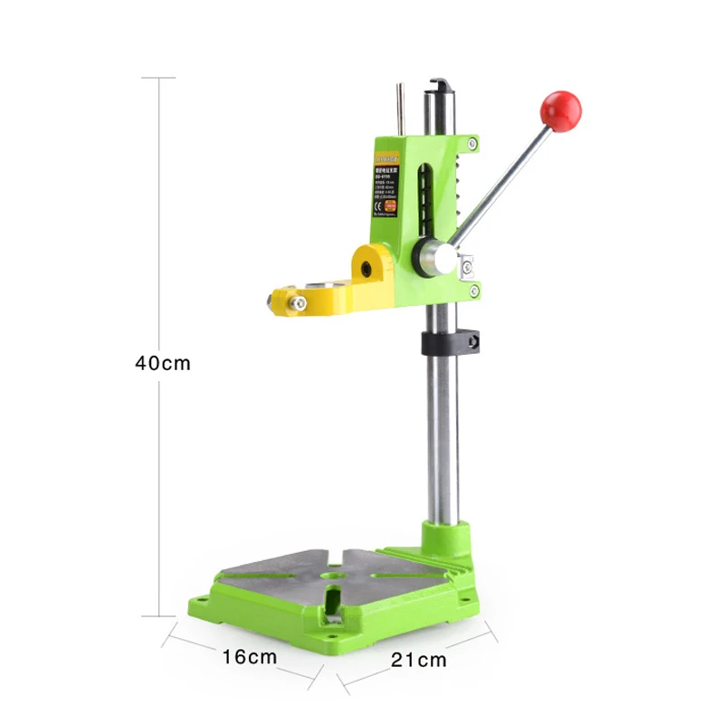 TAIMIMEI BG-6116 Precision Electric Drill Stand Power Rotary Tools Accessories Bench Drill Press Stand Base Woodworking Tools