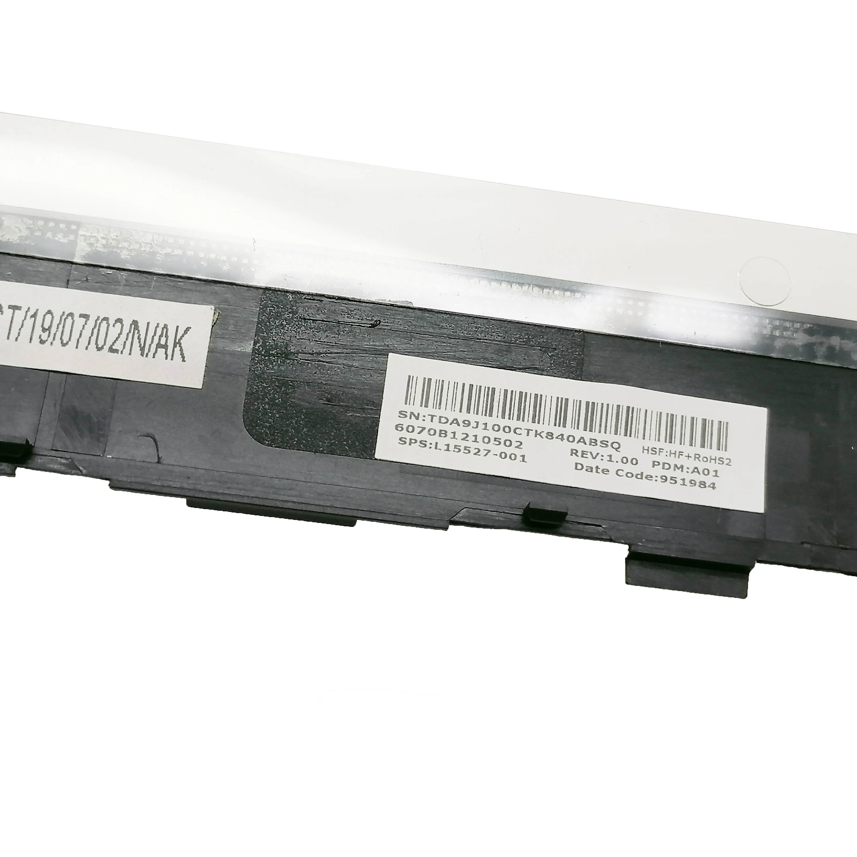 Imagem -05 - Portátil Original Lcd Capa Traseira Moldura Dianteira para hp Elitebook 850 g5 755 g5 Prateado L15525001 L15527-001 Novo