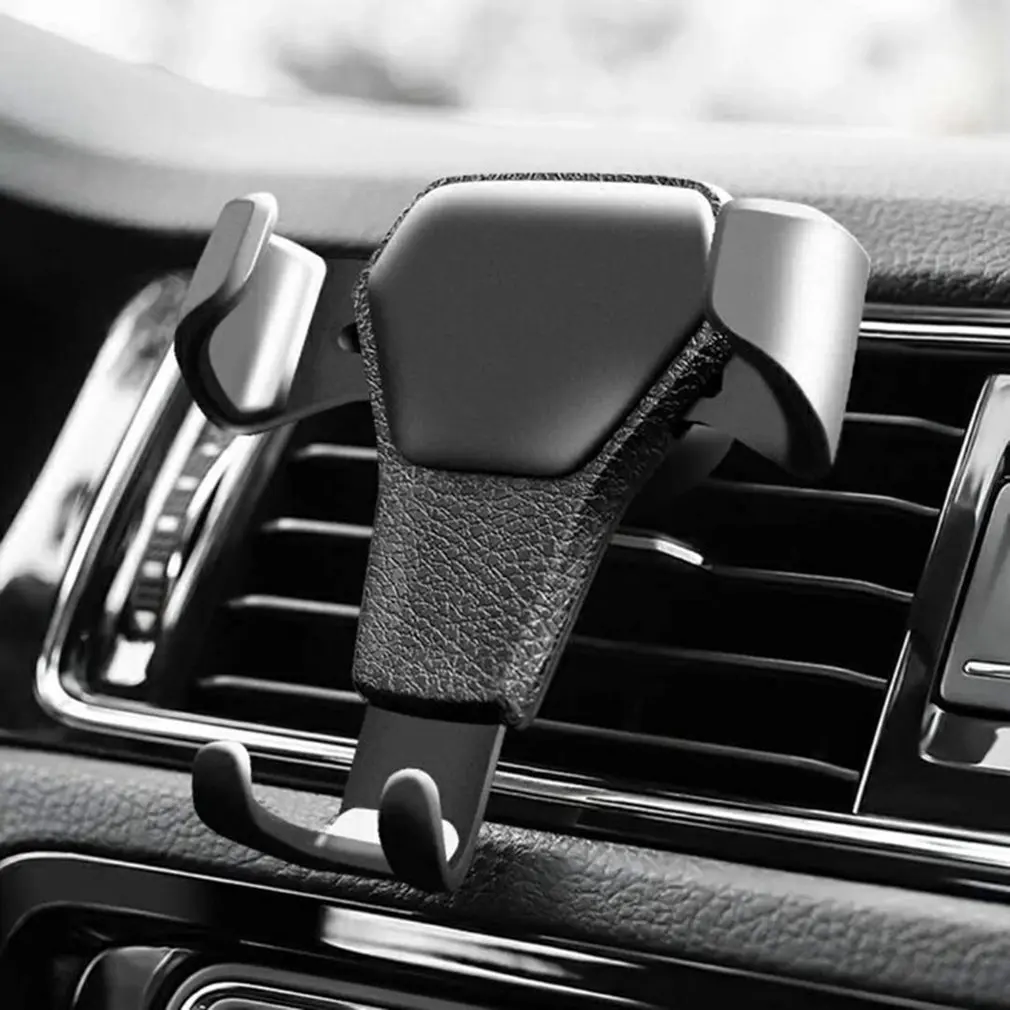 Car Holder Universal mobile phone holder car vent clip mount mobile phone holder support Xiaomi iPhone Samsung Huawei