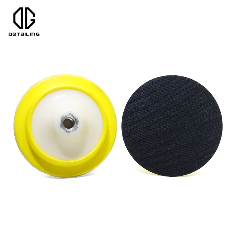 

DETAILING Professional Polishing Disc 5 inch Thread M14 Yellow Backing Plate Car Polisher Backing Pad