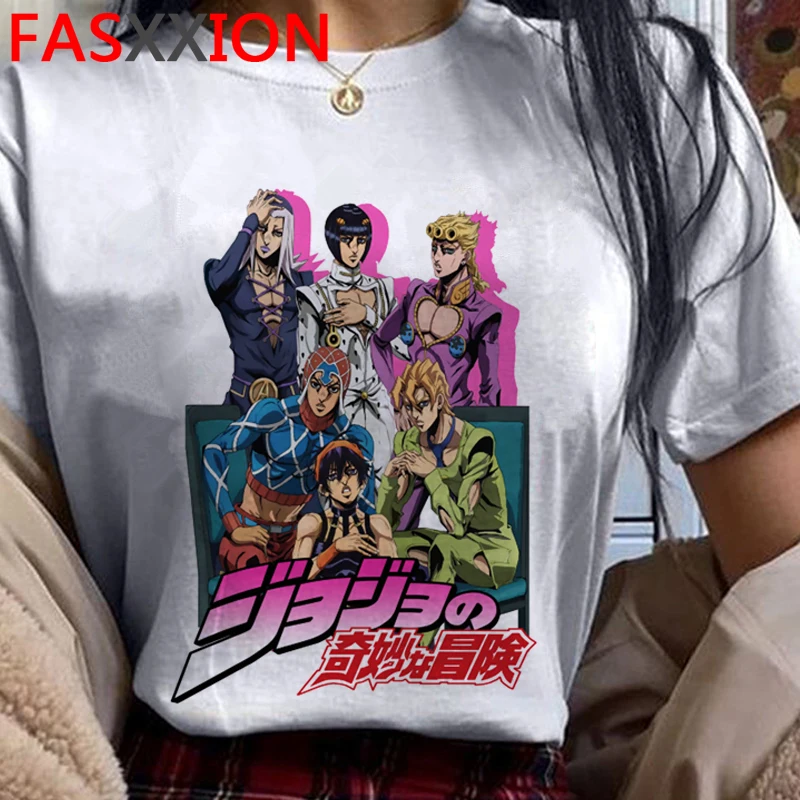 jojo bizarre adventure tshirt male streetwear grunge casual japanese harajuku tshirt clothes tumblr