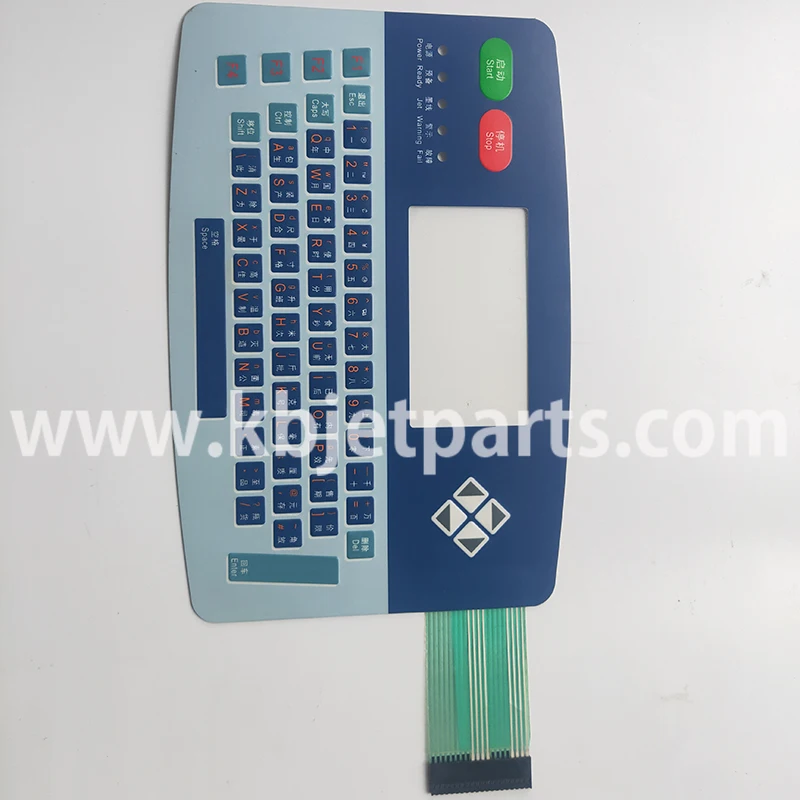 KEYBOARD MEMBRANE USE FOR EC-JET 340 300 SERIES INKJET CODING PRINTER