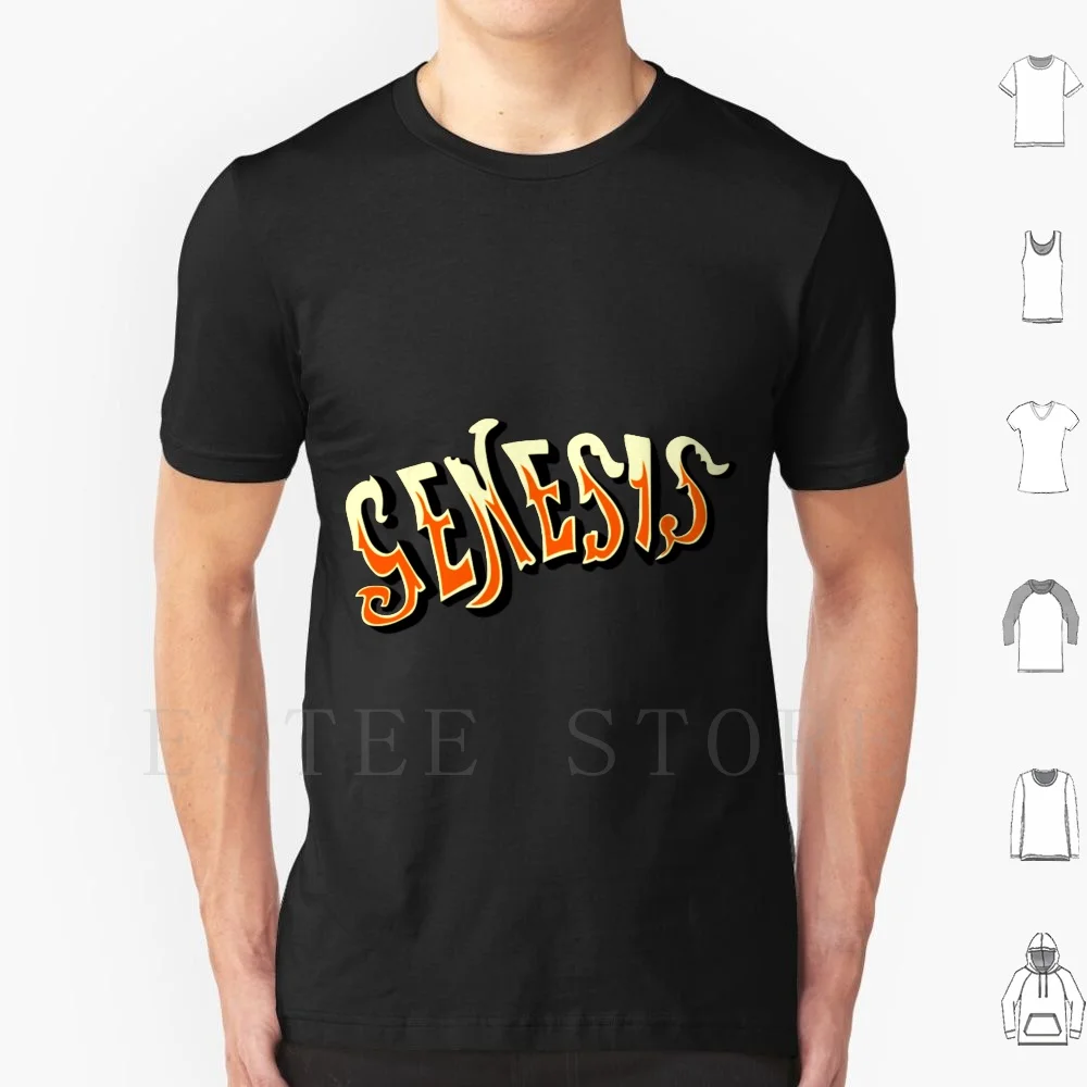 Best Logo Music Legendary Genesis Band Fenomenal Philip Phil David Collins T Shirt DIY Big Size 100% Cotton Best Logo Music