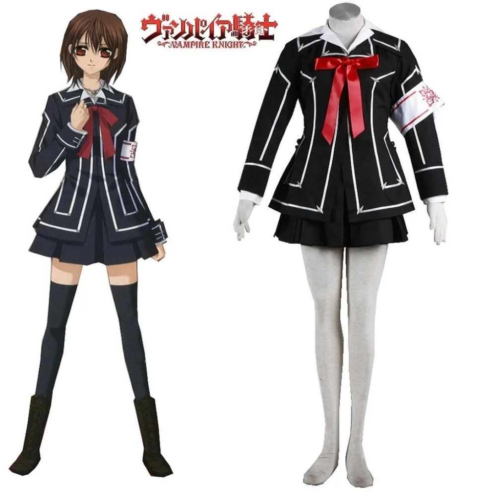 

Anime Cos Vampire Knight Kuran Yuki Kurosu Yuki Cosplay Costumes Suit Sets