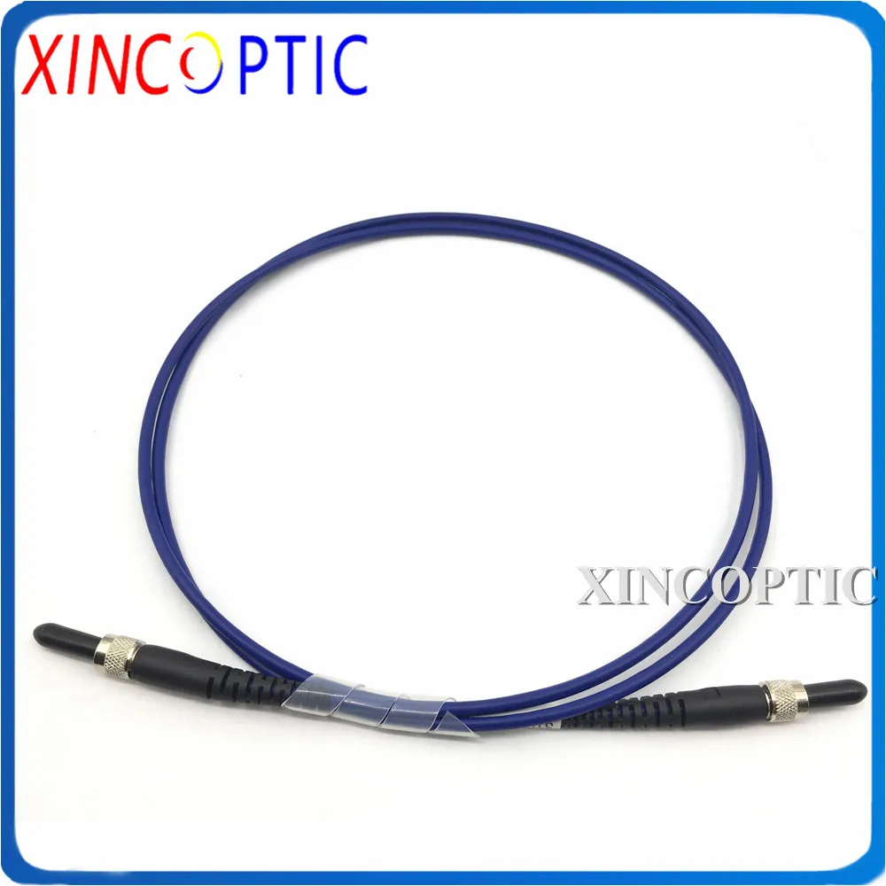 SUH100 SMA905-SMA905 3.0mm 105/125 UV-VIS200-1100nm 0,22na 1/2/3/5M kabel Patch serat optik SMA 100um