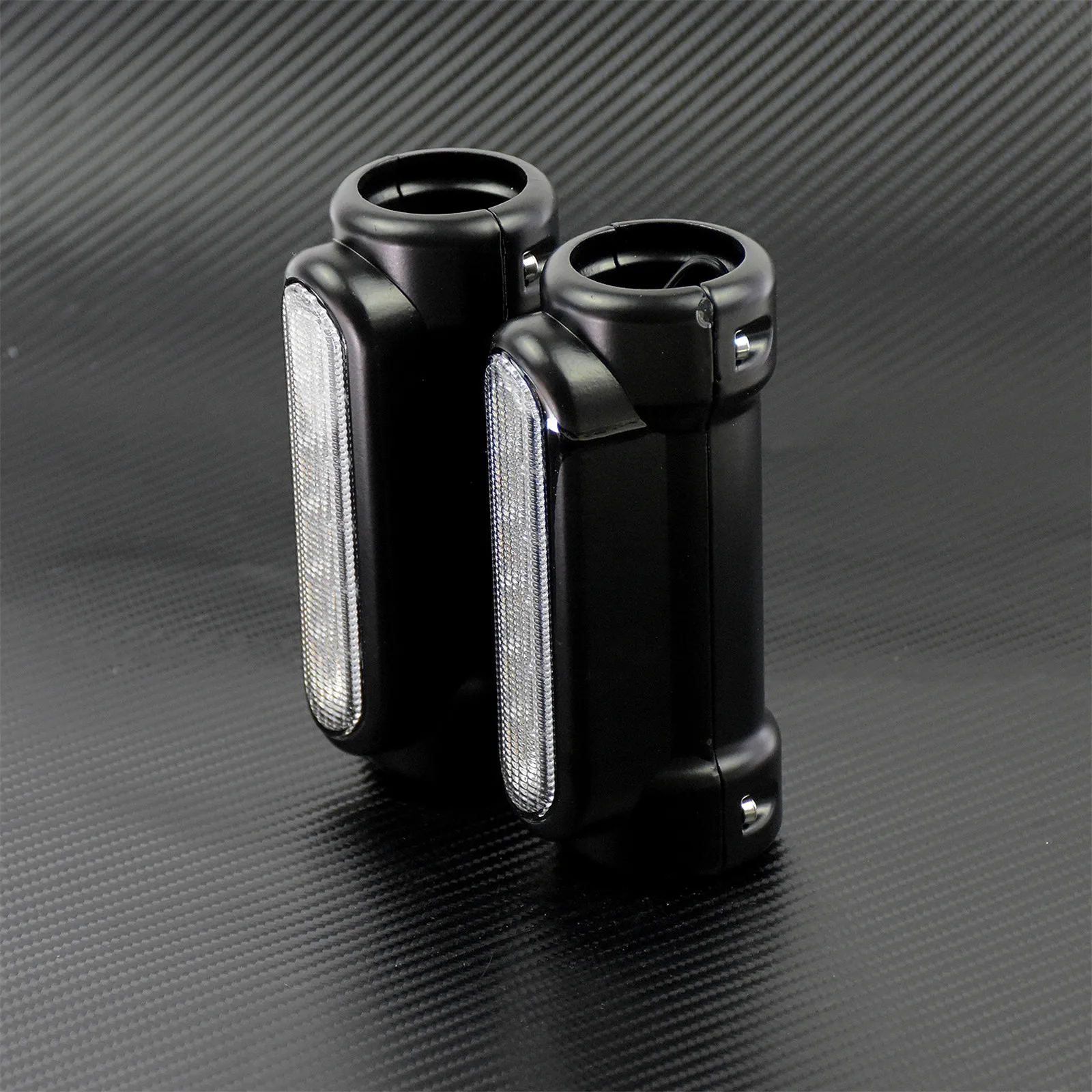 Motorcycle Crash Bars LED Highway Bar Switchback Driving Light/Turn Signal Light Black/Chrome For Harley Touring Road King Glide