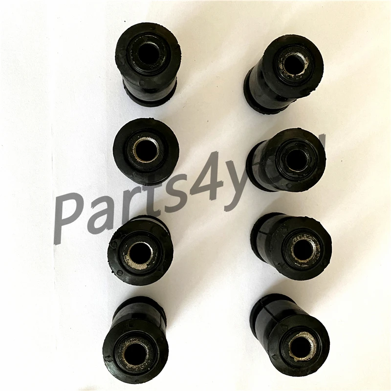 8PCS Silent Block Cushion Sleeve Bushing Buffering Collar for Baltmotors Jumbo 700 ATV 32116-MAX-00