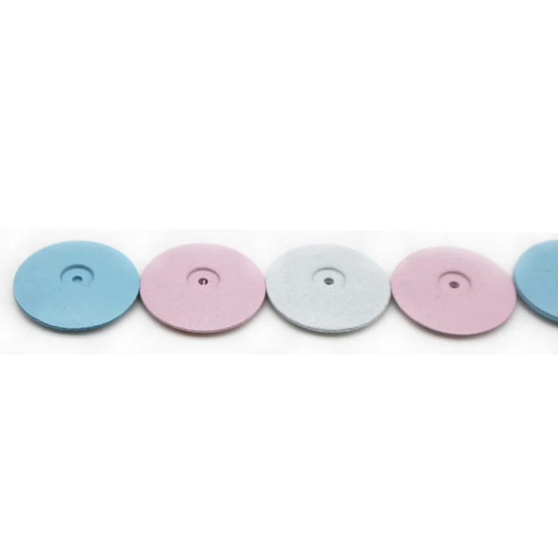 30Pcs Dental Lab Polishing Wheels Burs Silicone Polishers Disk Coarse Blue/White/Red Dental Polishing toolsTeeth whitening