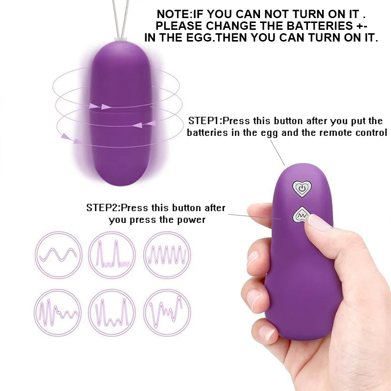 Multi-speed Wireless Remote Control Vibrating Egg Vibrator Women Waterproof Bullet G-spot Clitoral Massager Adult Game Sex Toy