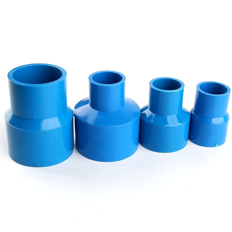 

5pcs 63*25mm To 90*75mm Blue Reducing Straight Joint Garden Irrigation Fish Tank Water Pipe Connector PVC Aquariums Accessories