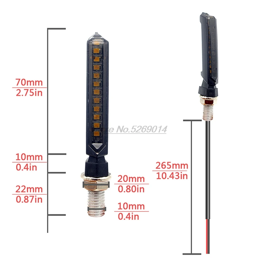 E9-mark osłona LED do motocykla, do modeli Cb750, Kawasaki, Z1000Sx, Zundapp, Gsx 1400, Yamaha, R1, 2007, Drz400Sm, Ducati, odzież, Bmw, R, dziewięć