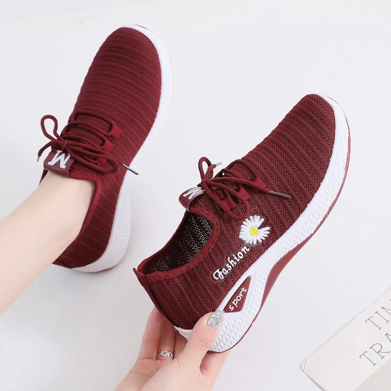 Tennis Shoes for Women Outdoor Sport Shoes Breathable Air Mesh Walking Sneakers Female Jogging Trainers Chaussures Basket Femme