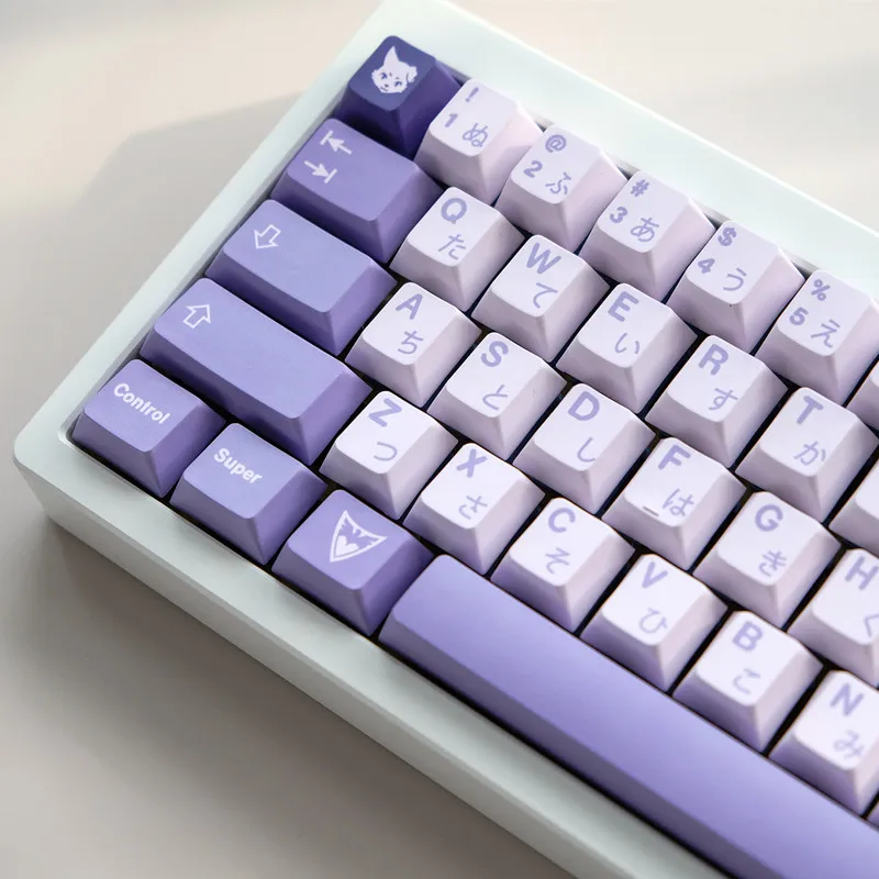 Personality GMK Frost Witch Keycap Mechanical Keyboard PBT Sublimation Cherry Height 120 Keys Full Set