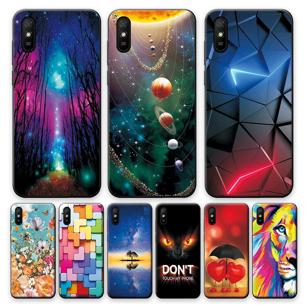 For Xiaomi Redmi 9 Case Lovely Cute Back Cover For Redmi 9 Soft Silicone TPU Phone Case For Redmi 9 Cover Redmi 9 Redmi 9 6.5