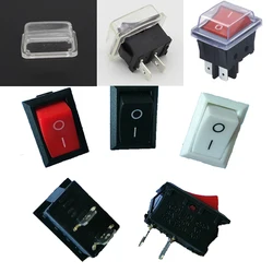 5pcs KCD11-101 3A / 250V black 10 * 15mm SPST 2PIN in / from G130 boat car dashboard rocker switch RV ATV home