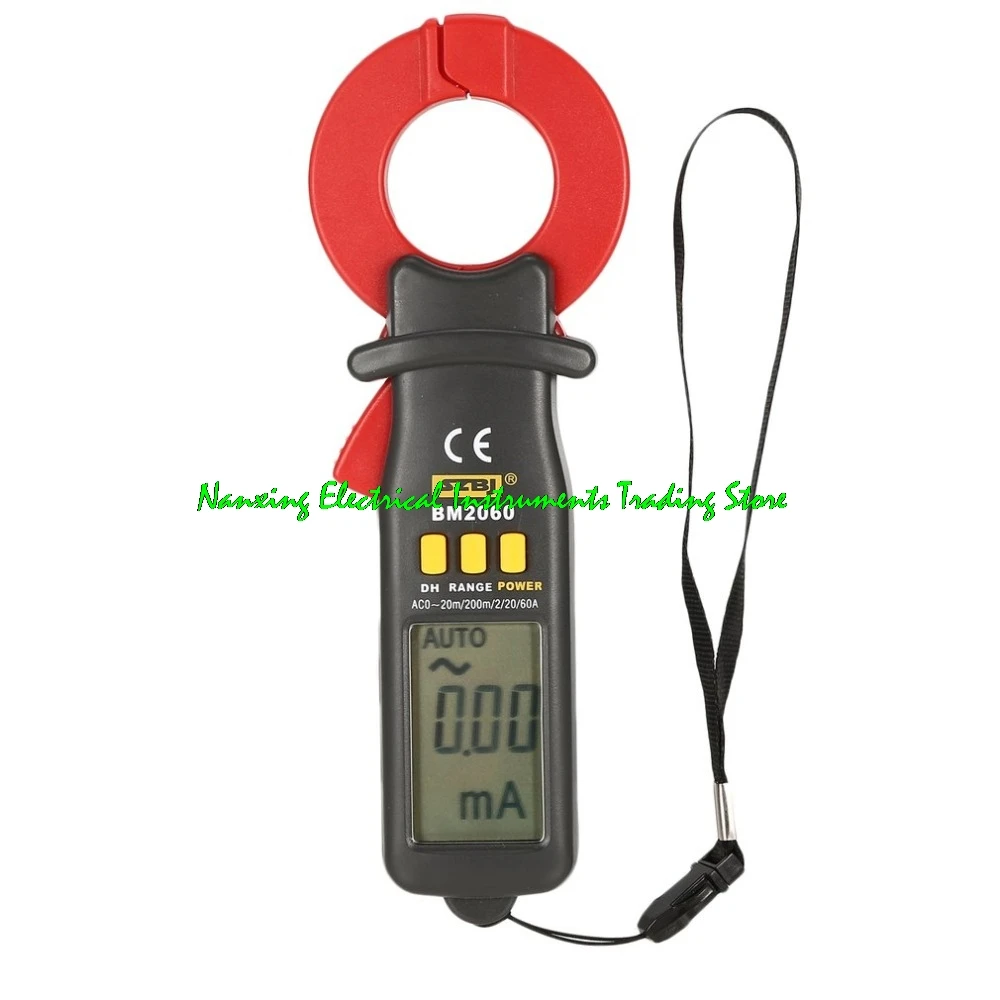 

SZBJ BM2060 Professional leakage current test digital clamp meter Measuring the precision of the MIN current to 0.01A