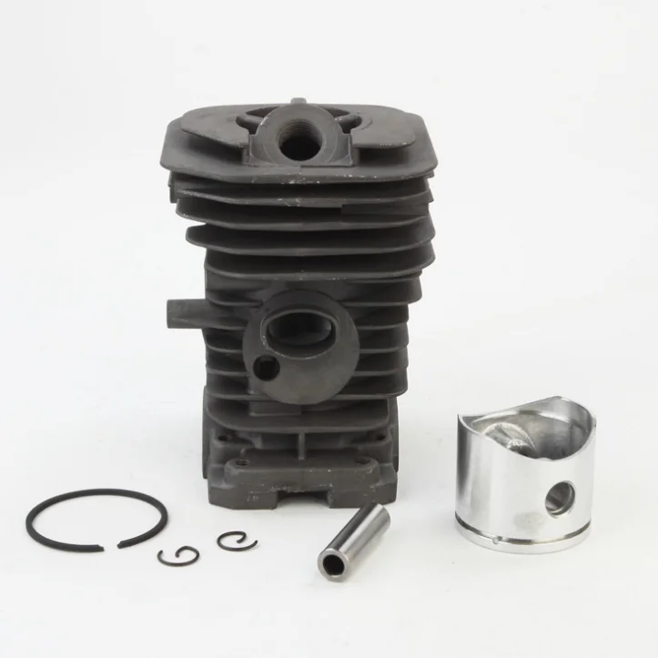 Imagem -06 - Cilindro Pistão Anel Motor Kit Chainsaw Motor Parts Fit para Husqvarna 141 142 136 137 Jonsered 2040 Cs2040 Alta Qualidade 38 mm 40 mm