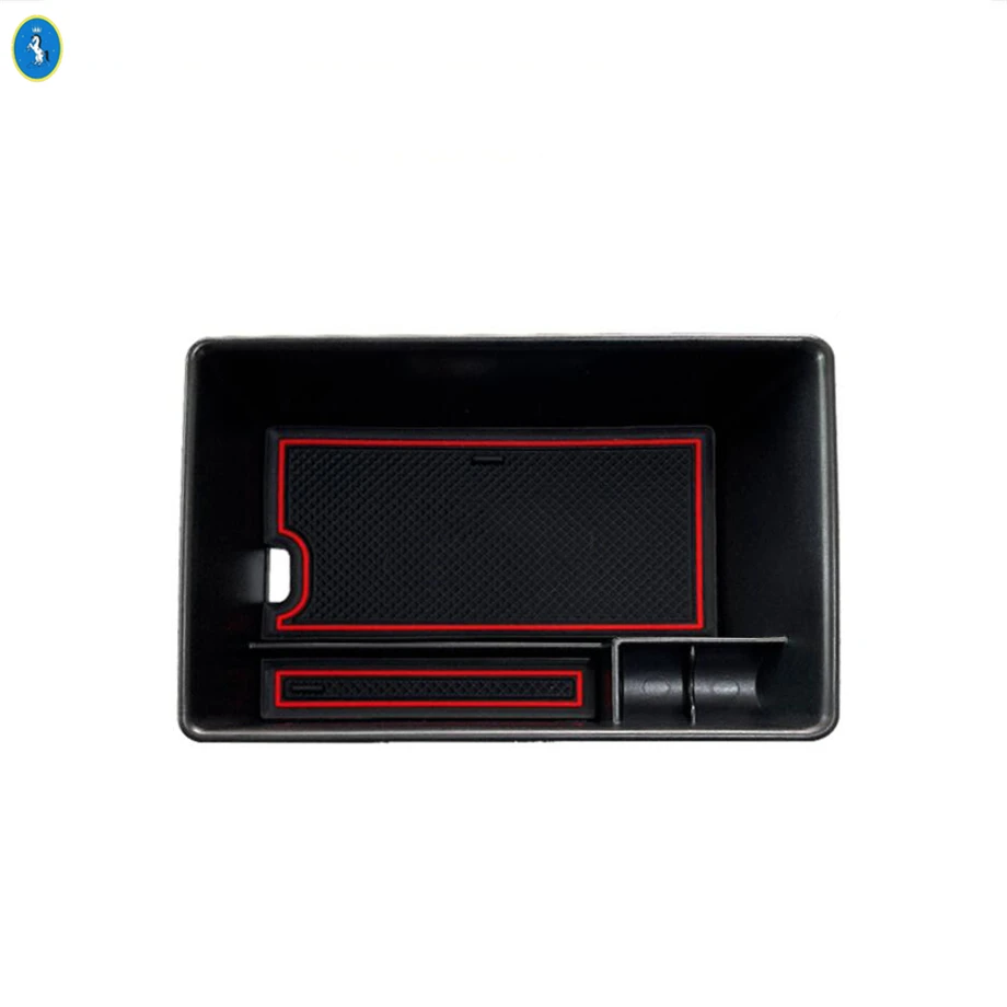

Auto Accessories Central Control Multifunction Container Storage Box Phone Tray Accessories Cover Fit For Audi Q3 F3 2019 - 2024