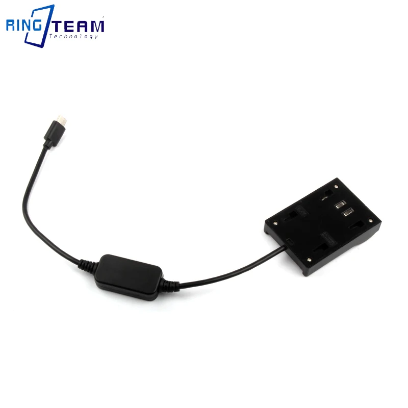 Battery Base FZ100 To TYPE-C Charging Cable Is Suitable LP-E6 FW50 Digital Camera F970 Camera BP911 For Charging Mobile Phones
