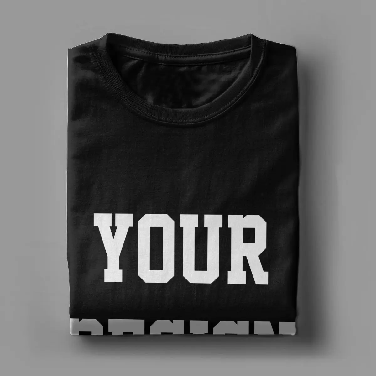 Customized Men\'s T-Shirt Your OWN Design Pure Cotton Tees Short Sleeve DIY Photo or Logo T Shirts O Neck Clothes Big Size