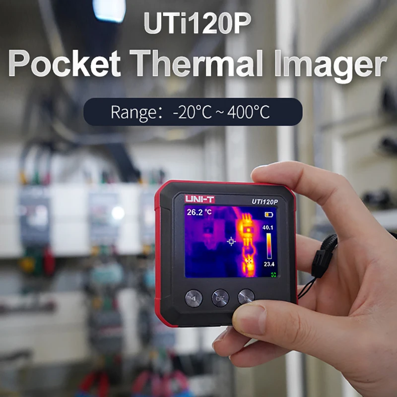 UNI-T Mini Thermal Imager UTI120P 10800 Pixel Infrared Camera Thermography Industrial Thermographic Camera Infrared Thermometer