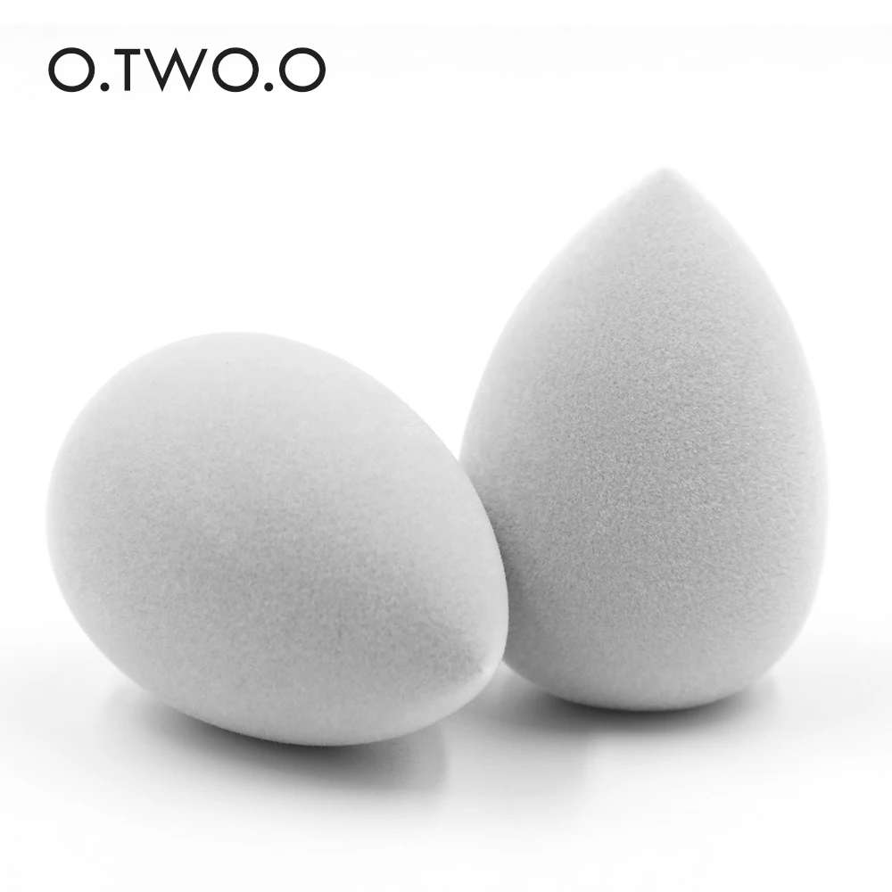 O.TWO.O 1 PCS Water Drop Velvet Beauty Makeup Sponge Puff Foundation Powder Smooth Women Beauty Blending Sponge Makeup Tool 9920