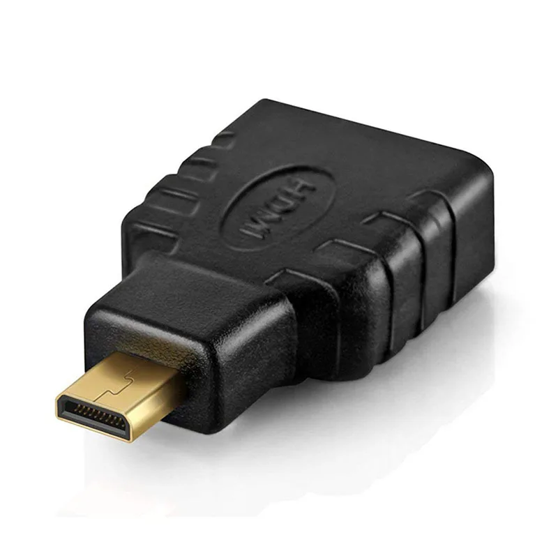 Micro HDMI Adapter 1080P Micro HDMI Male to HDMI Female Converter HDMI Adapter for PS4 Camera HDTV Mini HDMI