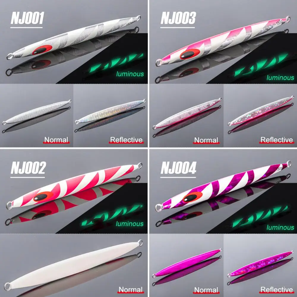 NOEBY Speed Metal Jig – Señuelo de metal para jigging en alta mar - imagen 4