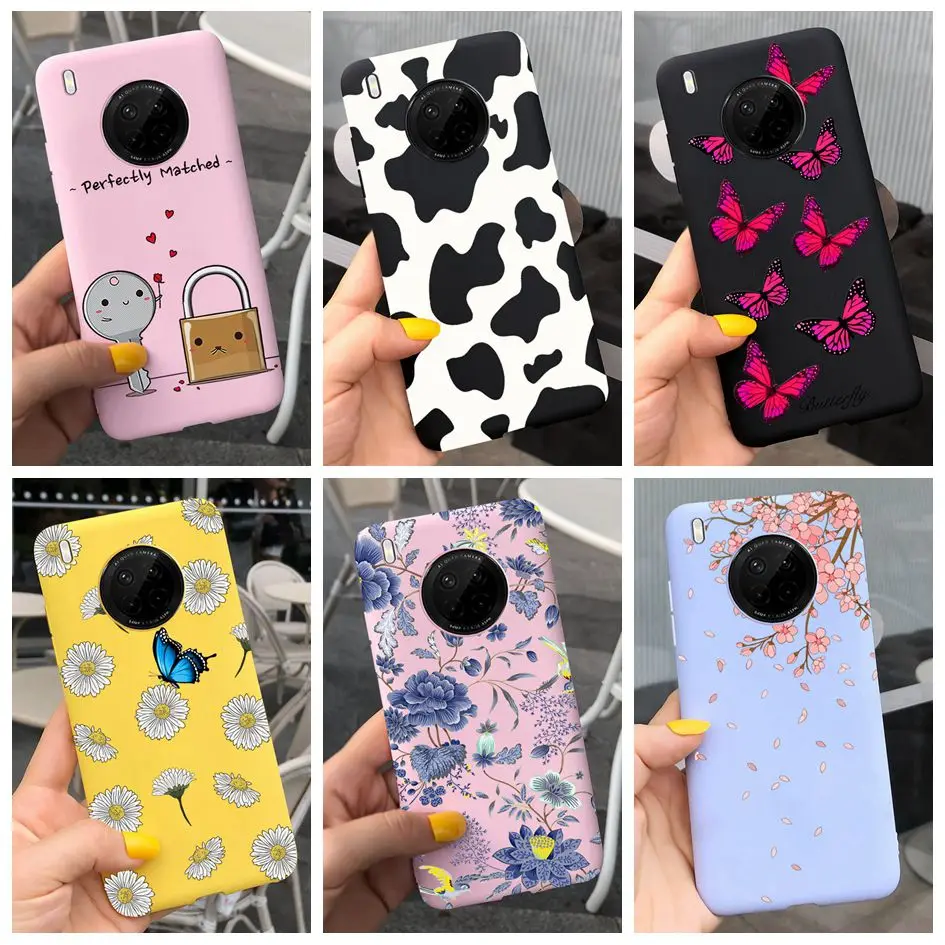 For Huawei Y9A Protector Phone Case For Huawei Y9a 2020 FRL-22 FRL-23 Funda Carcasa Soft Back Cover For Huawei Y 9A Silicon Capa