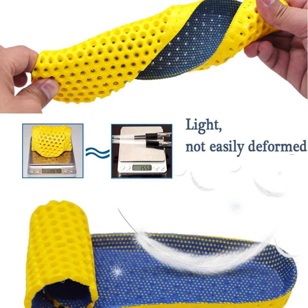 1 Pair Orthotic Shoes & Accessories Insoles Orthopedic Memory Foam Sport Support Insert Woman Men shoes Feet Soles Pad image 6