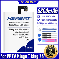 HSABAT 6800mAh EF168 Battery for PPTV Kings 7 king 7S King7 PP6000