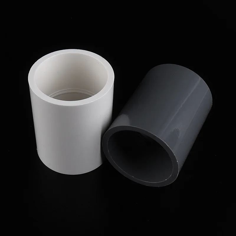 6pcs inner diameter 110mm White Color PVC Pipe Equal Straight Connector Fish Tank Tube Joint doesn't include shipping cost