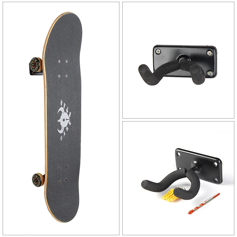 Spedizione gratuita skate board hook hanger per skateboard