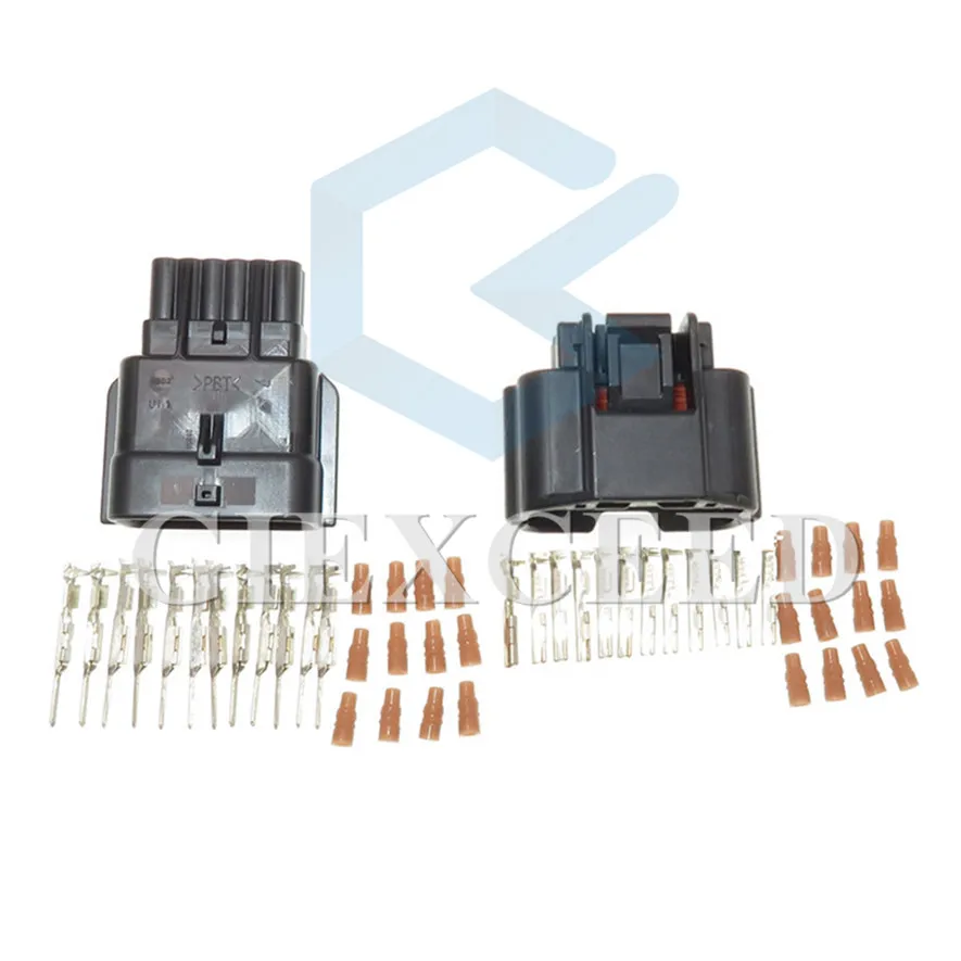 12 Pin 7282-8854-30 7283-8854-30 Automotive Air Flow Meter Plug Waterproof Sealed Cable Socket AC Assembly For Nissan