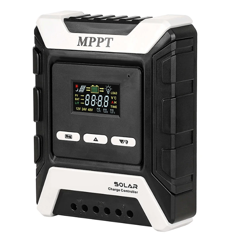 

MPPT Solar Controller 20A Solar Charge 12V/24V/48V Battery With Dual USB Of LCD Display Solar Regulator