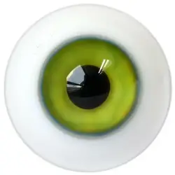 [wamami] 6mm 8mm 10mm 12mm 14mm 16mm 18mm 20mm 22mm 24mm Green Glass Eyes Eyeball BJD Doll Dollfie Reborn Making Crafts