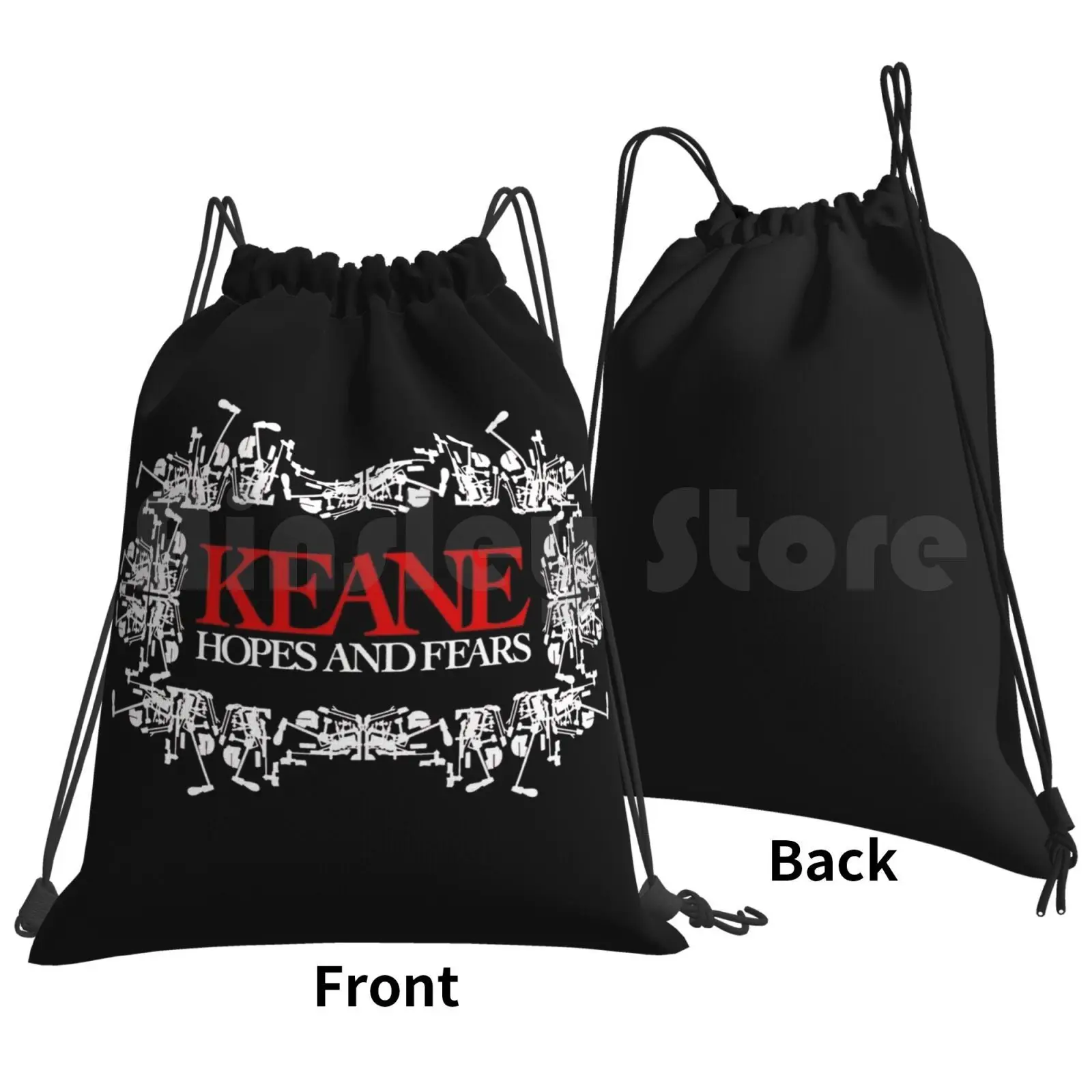 Keane Band Group Band International Is The Best 99art Backpack Drawstring Bags Gym Bag Waterproof Keane Band Group Band