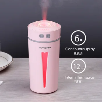 USB 가습기 충전 미니 휴대용 가정용 자동차 스프레이 아로마 테라피 기기, 맞춤형 로고 선물, 실용적인 도구, 신제품 