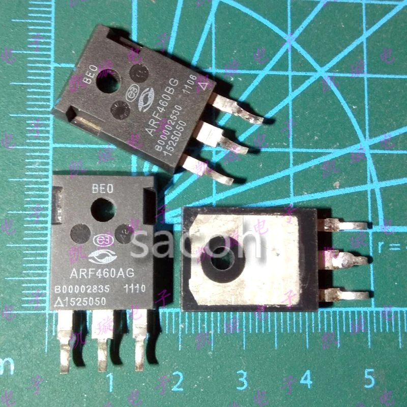 

Refurbished Original 1Pair(2Pcs)/Lot ARF460AG ARF460A + ARF460BG ARF460B TO-247 14A 500V Complementary RF Power MOSFET