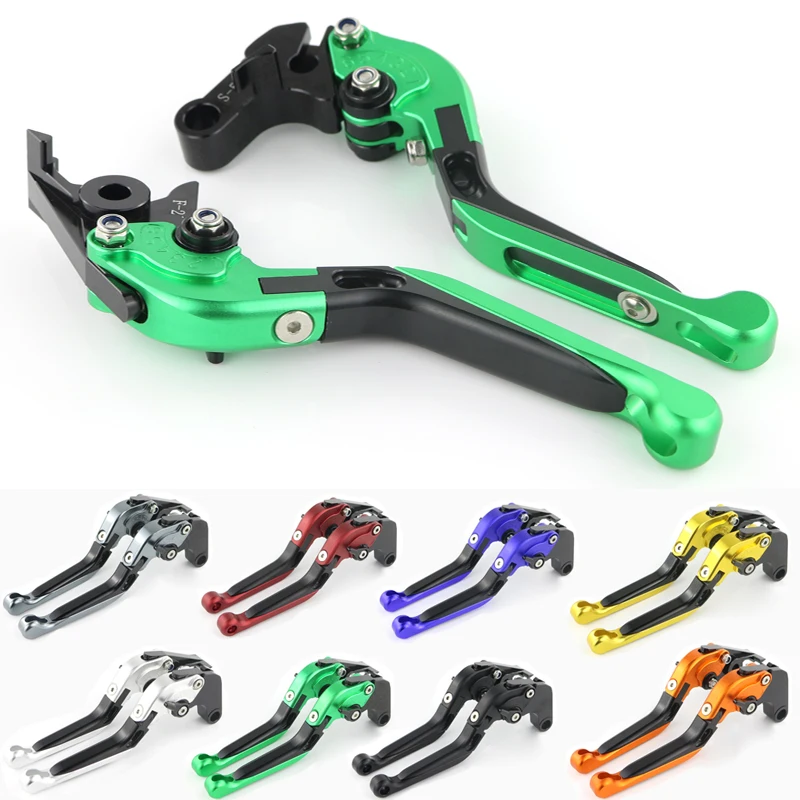 

For Kawasaki Ninja 400R W800 2011-2016 ER-6N ER-6F 2006-2016 ZX-9R ZX-6R ZX6R Motorcycle Foldable Adjustable Brake Clutch Levers