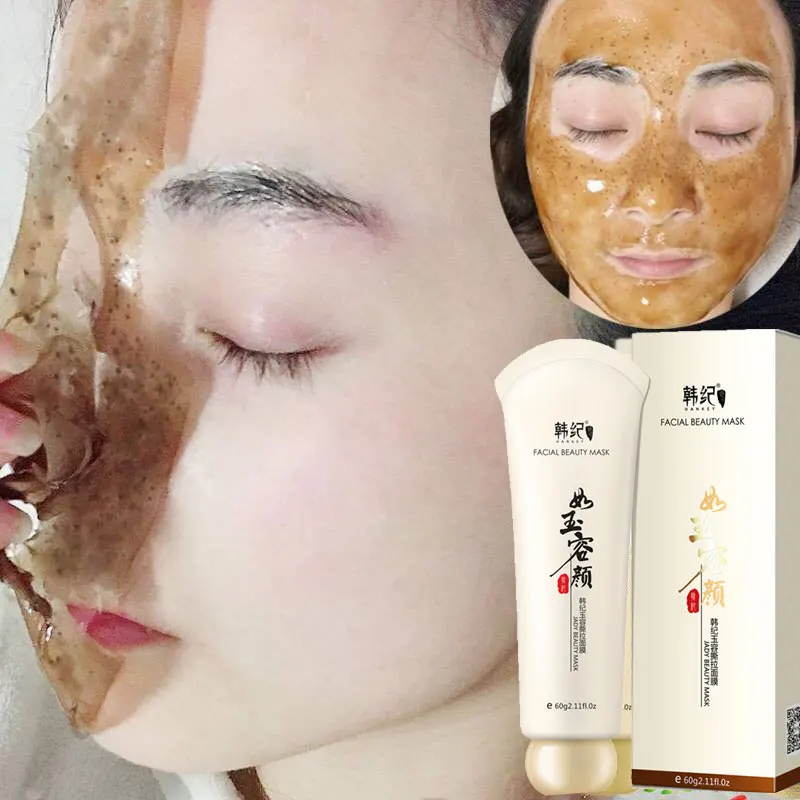 TOXINA 60G MAGIA medicina Chinesa MÁSCARA CABEÇA PRETA REMOVER PEEL OFF MÁSCARA moly tony skincare cosméticos coreano das mulheres dos homens conjunto