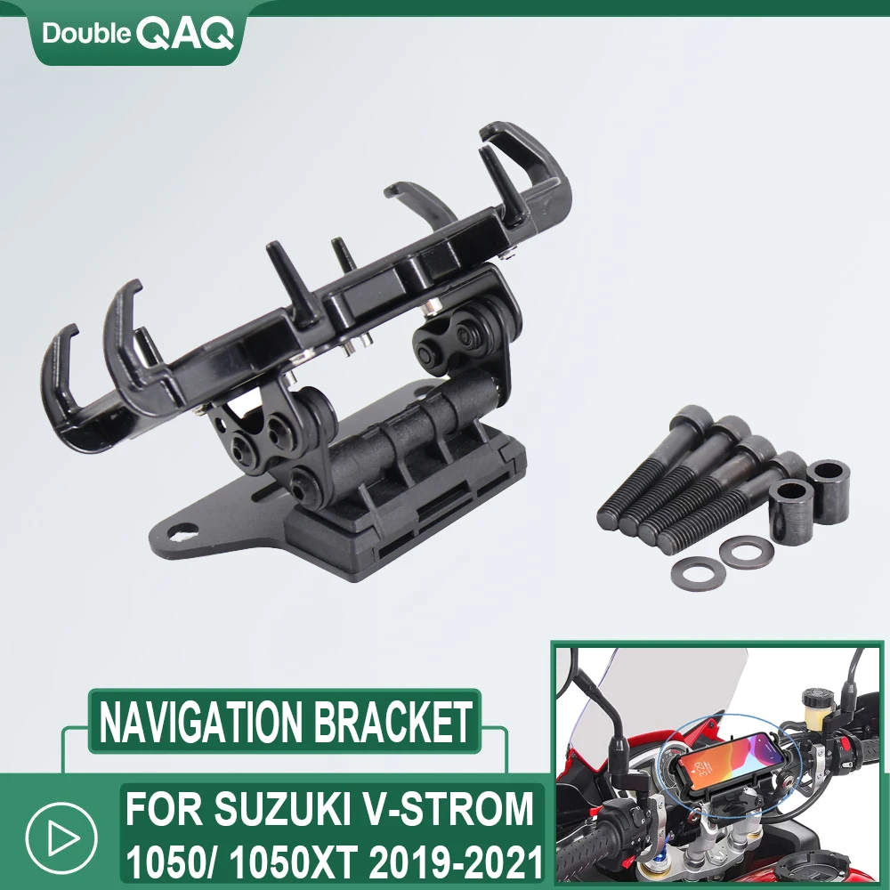 

Motorcycle Navigation Bracket GPS Plate Bracket Phone For Suzuki V-Strom 1000/1050 XT 1000XT 16-19