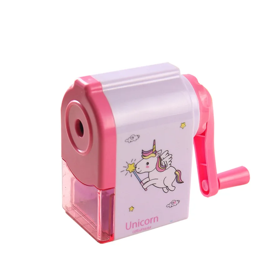 นักเรียนเรียนรู้เครื่องเขียนดินสออัตโนมัติ Sharpener Hand Sharpener ปากกากบนักเรียนรางวัลเครื่องเขียน