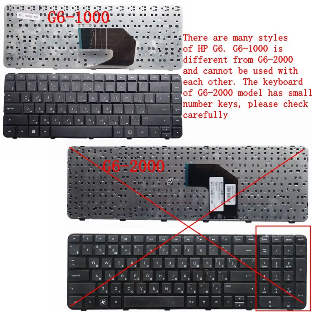 Spanish for HP Pavilion G4 G4-1000 G6 G6-1000 CQ43 CQ57 CQ58 430 431 630 G43 G57 G6S G6T SP/LA Keyboard 698694-161 646125-161