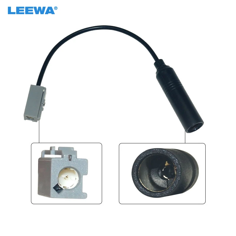 

LEEWA 10pcs Car Stereo Radio 1PIN Male Plug Antenna Adapter For Honda CRV Civic Accord Single Head Radio Wire Cable #CA6739