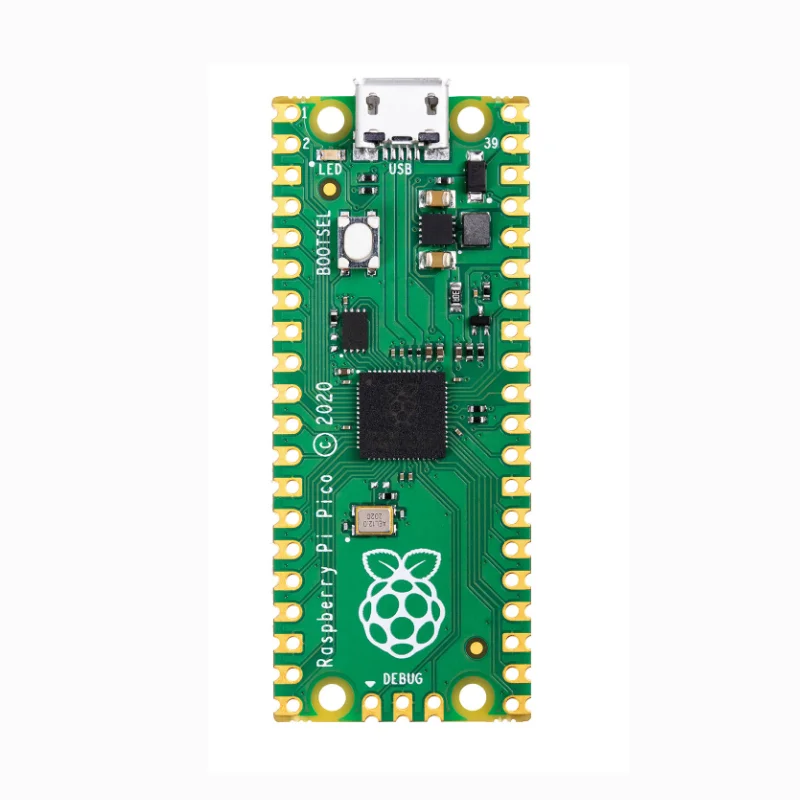 Raspberry Pi Pico or Pico W High-Performance Microcontroller Board with Flexible Digital Interfaces