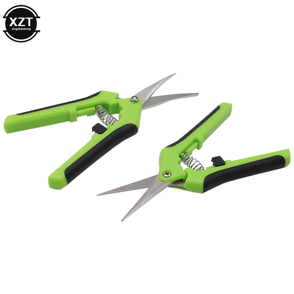 Garden Tools Secateurs Bonsai Shears Metal Gardening Scissor Pruning Tool Hand Cutter Fruit Picking Weed Household Potted 1PC