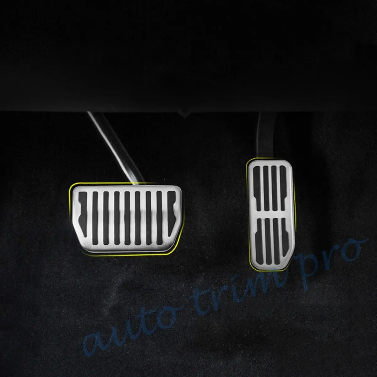 Car Brake Fuel Gas Pedal Fit For Jaguar XE XF F-Pace Range Rover Evoque Discovery Sport Gas Accelerator Pad Accessories