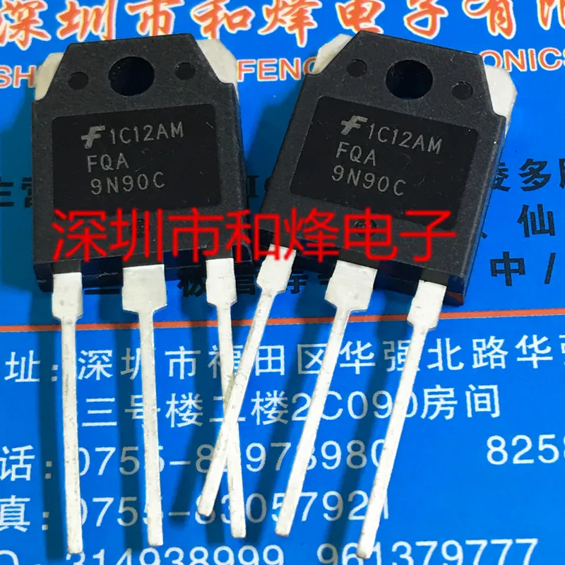 (5 Pieces) G30N60RUFD  TO-3P / RJH3349 / FQA9N90C 9N90C / TIP36C  TO-3P / 2SK725 500V 15A TO-3P